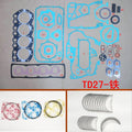 TD27 TD27T TD27TI Full gasket set kit crankshaft rod bearing for Ford MAVERICK Nissan pathfinder TERRANO MISTRAL 2.7 TD 2.7L