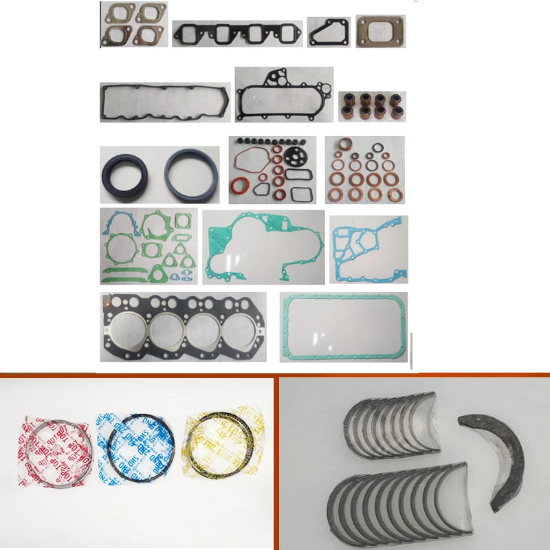 BD25 BD25T  all Engine Full gasket set kit crankshaft connecting rod bearing piston ring for Nissan D21 Pickup Atlas 2.5L