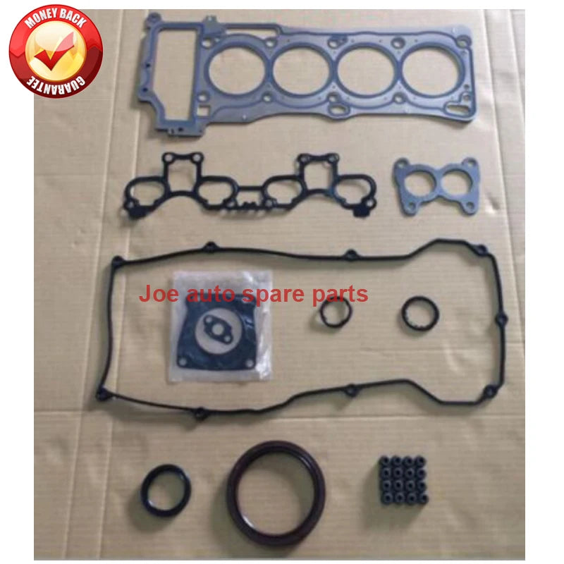 QG15 QG15DE Engine Full gasket set kit for Nissan ALMERA 1498cc 1497cc 1.5L 2000- 10101-BM526 10101-4M525 10101-4M526