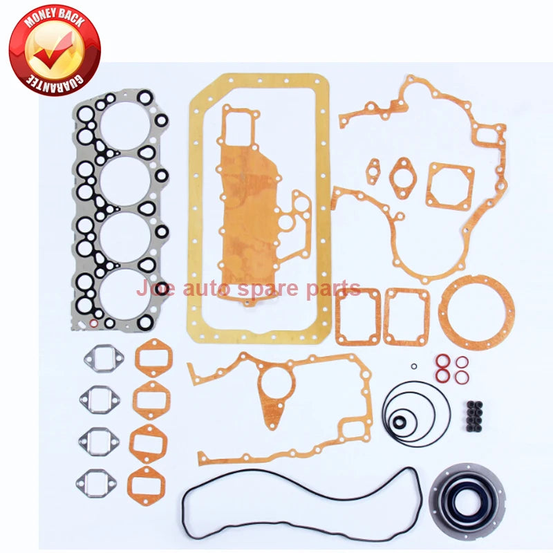4D34 4D34T Engine Full gasket set kit for Mitsubishi Fuso CANTER Truck and Bus Corporation 3907cc 4.0L ME997429
