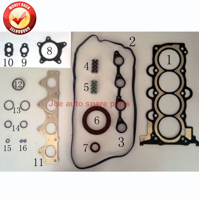 G4FA G4FC Engine Full gasket set kit for Hyundai i30 ELANTRA i20 KIA CERATO CEE'D SOUL VENGA CERATO II  1.4L 1.6L 06-