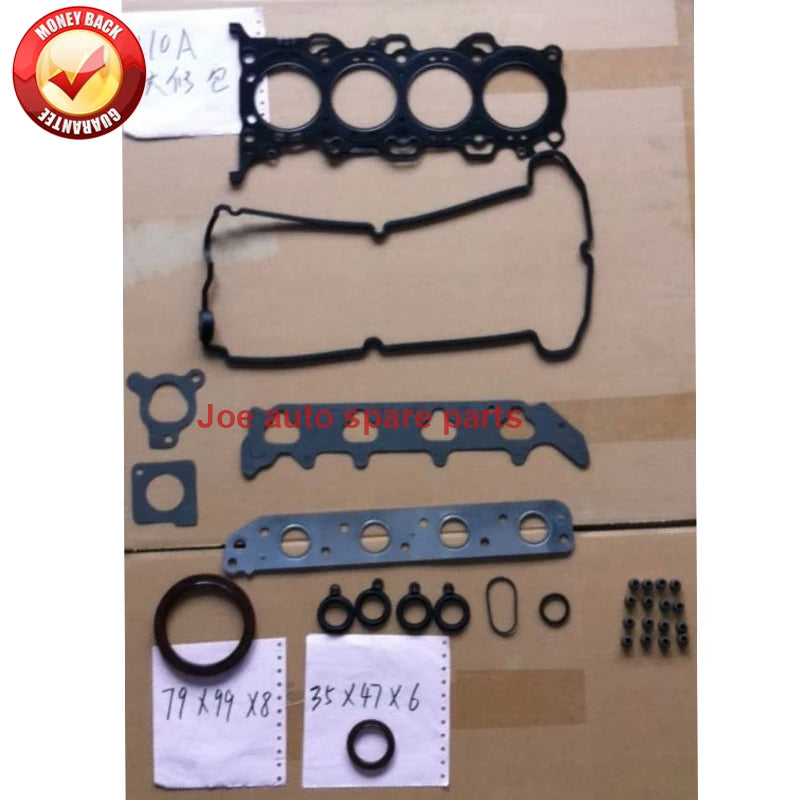 K10A Z10XEP Engine Full gasket SET kit for SUZUKI WAGON R+ R EM MM MA61 996cc 998cc 1.0L 1.0 L  1998-2005 11401-75812 52205000