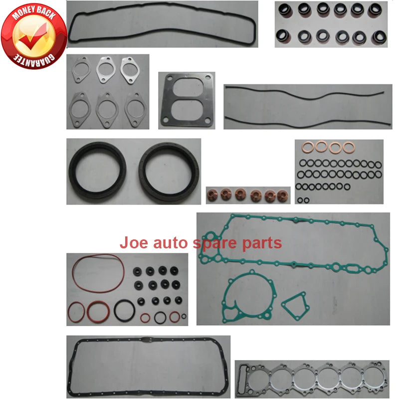 for Isuzu 6SD1 6SD1T  Engine Full gasket set kit for Hiatch EX300 EX350 EX330 EX370 EX300-2 EX300-2 Excavator LS crane truck