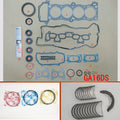 GA16DS 16V Full gasket set kit crankshaft connecting rod bearing piston ring for Nissan Primera/Sunny/100NX/Avnir cargo 1.6L