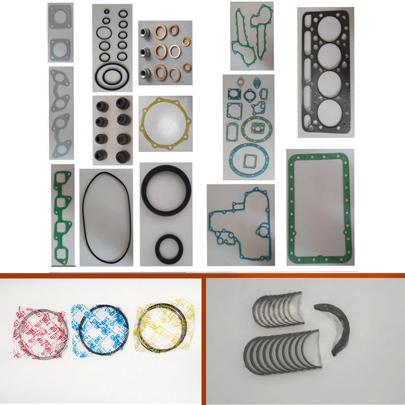 Engine Full gasket set kit crankshaft connecting rod bearing piston ring for Kubota ENGINE : V2403 V2203