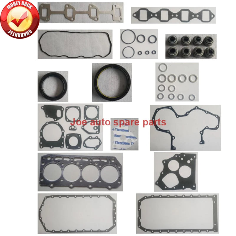 For Yanmar 4TN84E Engine Full gasket set kit for John Deere 1070 Tractor
