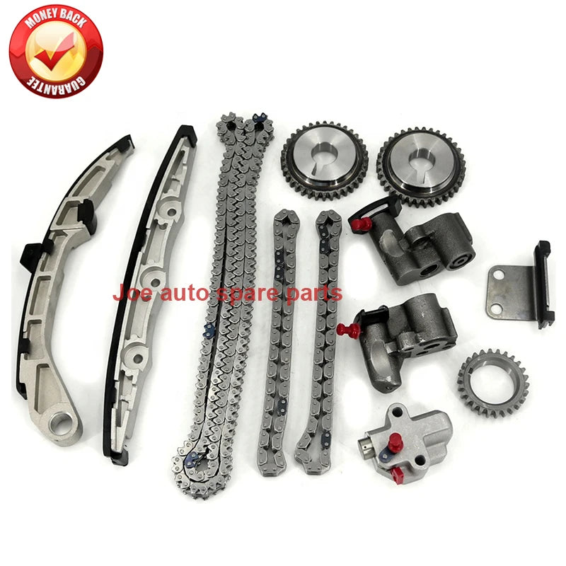 VQ23 VQ23DE Engine Timing Chain Distribution Kit for Nissan TEANA J31 V6 TK1038 2.3L 2.3 L