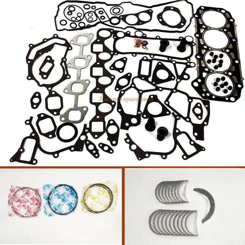 ZD30 Full gasket set kit crankshaft connecting rod bearing piston ring for Nissan Patrol GR/Terrano II/Urban 3.0TDi 2953cc 16v