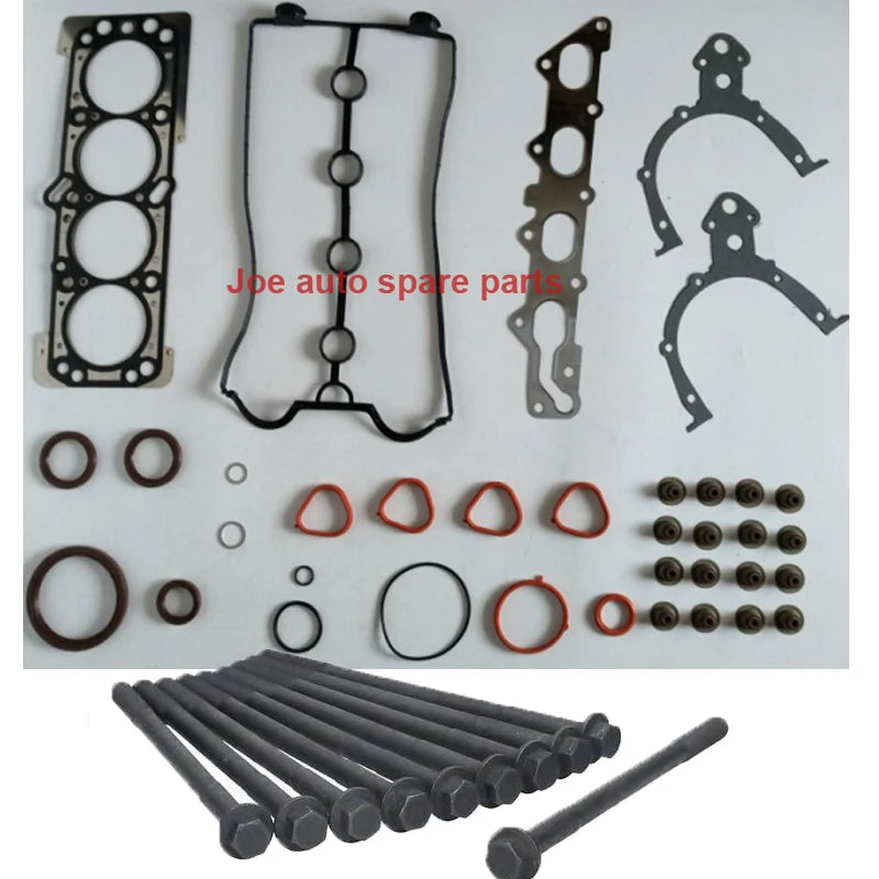 F14D3 F14D5 F16D3 Full gasket set kit cylinder head bolt for CHEVROLET KALOS  NUBIRA AVEO OPTRA LACETTI 1.6 Daewoo LACETTI 1.4
