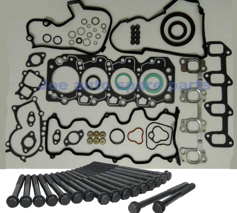 2C Engine  Full Gasket Set cylinder head bolt nuts screw kit  for Toyota Toyota Corolla/Starlet/Tercel 1975cc  2.0 D 04111-64050