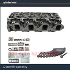 cylinder head for Nissan Trade F35 F45 L35 L50 T100 Culata MT3000 Cabstar 3.0 TDI 8V ENGINE : BD30 BD30TI with full gasket bolt