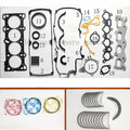 B6 Engine Full gasket set kit crankshaft connecting rod bearing piston ring for Mazda 30X/323 1.6L 1598cc 1989-1997 50138100