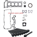QG16 QG16DE Engine Full gasket set kit cylinder head bolt nuts for Nissan Sunny NEO N16 Primera P12 Sentra N16 Scala Almera 1.6L