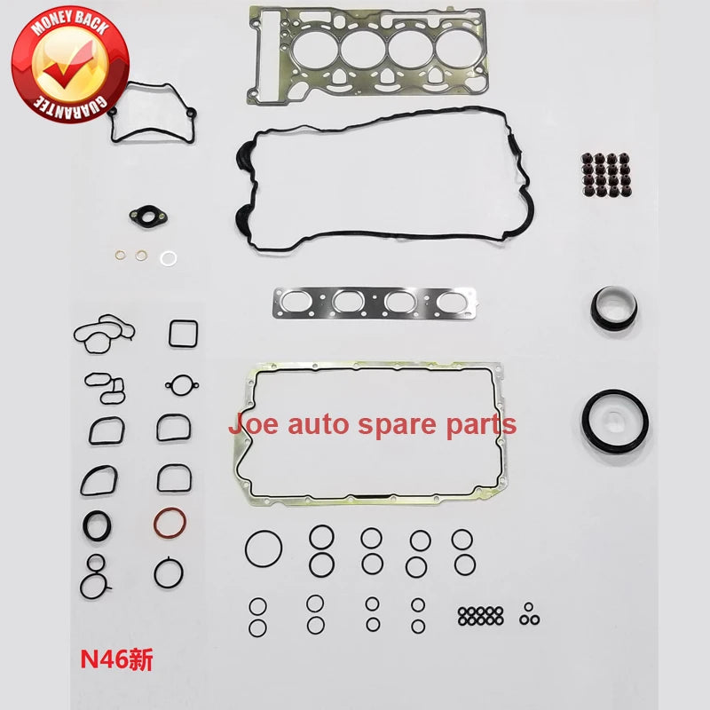 N46 N46B20 N46B20B N46B20E N46B20CC ENGINE Full gasket set kit for BMW 318i 318Ci 520i 118i 320i 120i Z4 X3 1995cc 2.0L 50295400