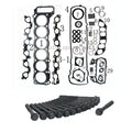 1FZFE 1FZ-FE Engine Full gasket set kit cylinder head bolt nuts screw for Toyota Land Cruiser 24V 4477cc 4.5L 1998-2005