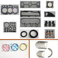 Engine Full gasket set kit main crankshaft connecting conrod con rod bearing piston ring for Yanmar engine : 3TNV76