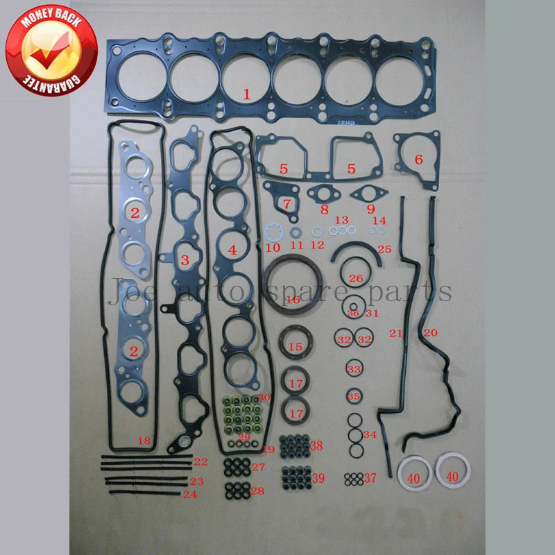 Metal Full Set CAR ACCESSORIES Complete Engine Gasket For LEXUS GS SC Engine Parts 1JZ 2JZ 1JZGE 2JZGE  04111-46064