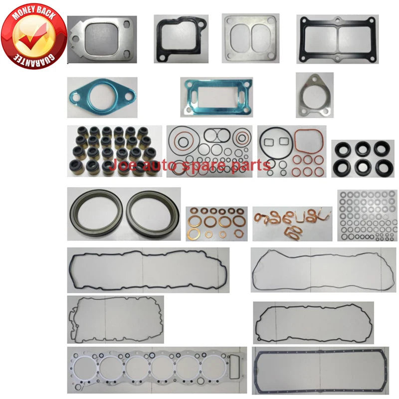 6WF1 6WF1-O3 Engine Full gasket set kit for Hino Fuso Truck  Isuzu Giga 14.256cc