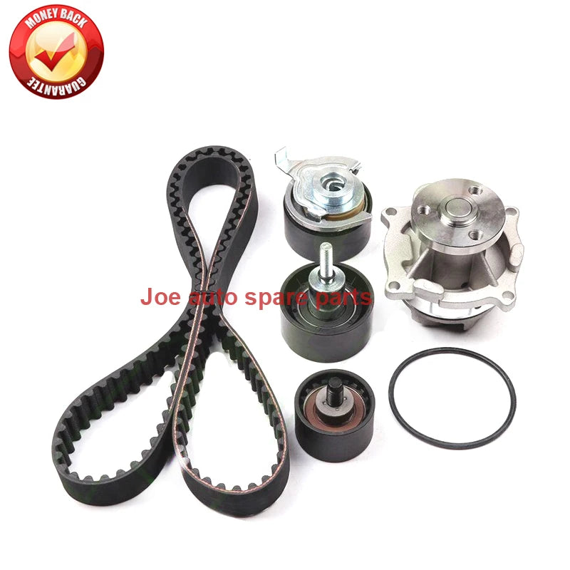 Engine Timing belt water pump Kit for Ford Contour Escape Escort Focus Mazda Tribute Mercury Cougar Mystique 1989cc 2.0L 99-04
