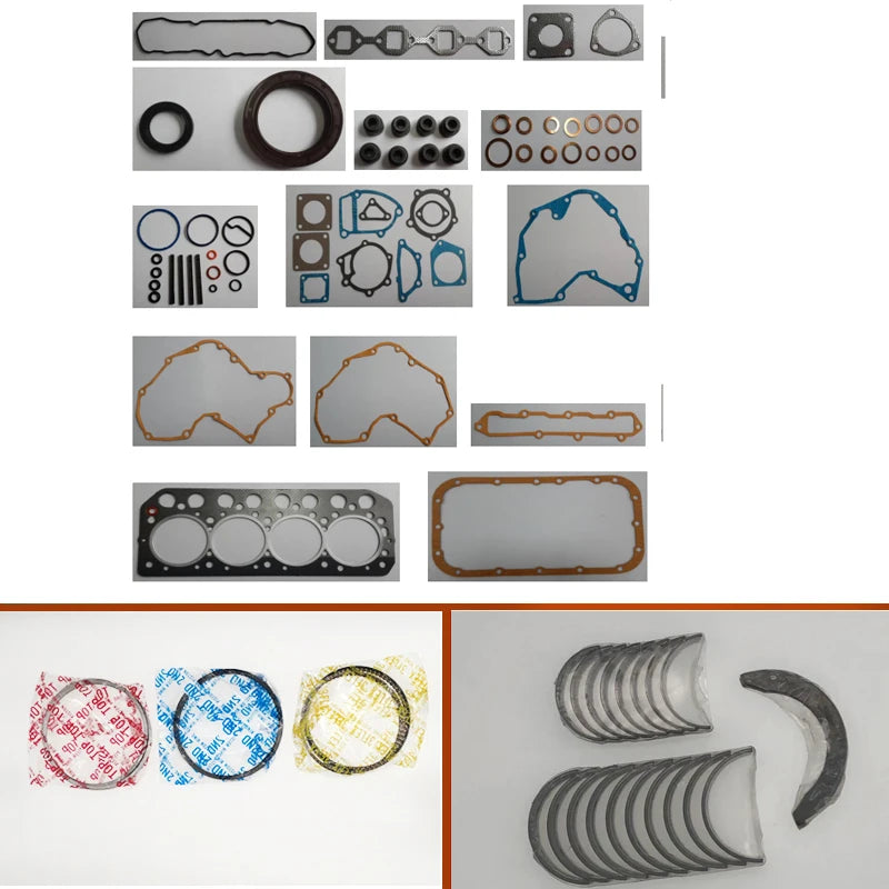 S4L S4L2 complete Overhaul engine full gasket set kit crankshaft connecting rod bearing piston ring for Mitsubishi