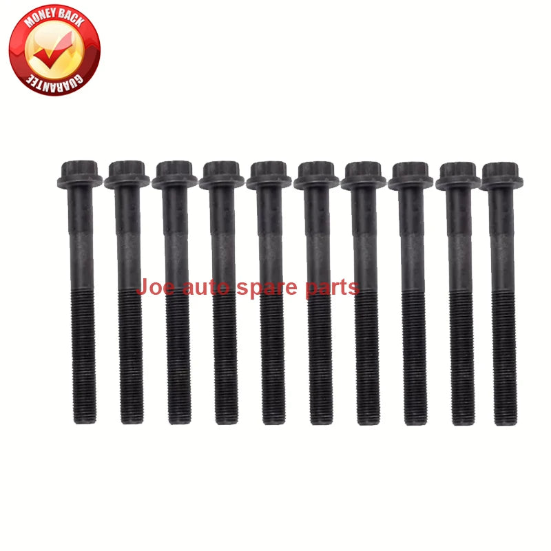 1RZ 1RZE Engine cylinder head bolt screw nuts for Toyota HiAce Van Wagon Hilux Kijang Revo Venture 1998cc 2.0L 1989-2004