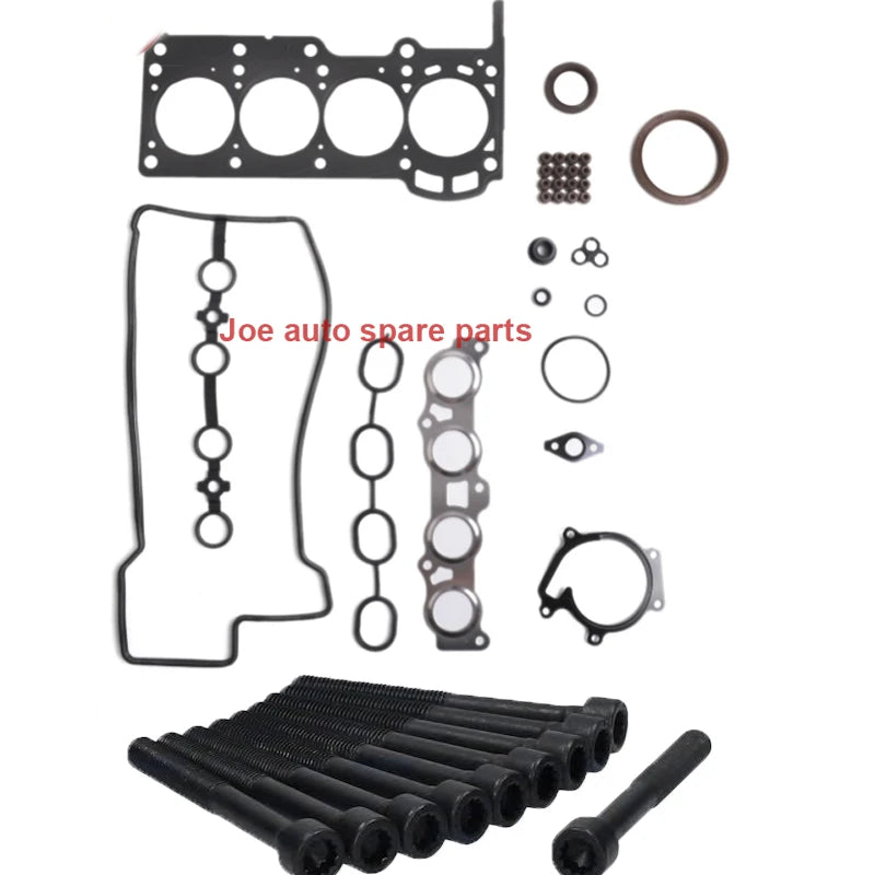 2SZ FE 2SZFE 2SZ-FE Engine Full gasket set kit cylinder head bolt for Toyota Yaris/Vitz Belta Ractis Daihatsu YRV  1.3L