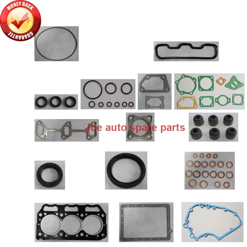 Engine Full gasket set kit for Yanmar engine : 3T72HL