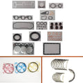 Full gasket set kit crankshaft connecting rod bearing piston ring for Yanmar engine : 3D66 3D66E  3TN66  3TNA66  3TNV66 3TNE66