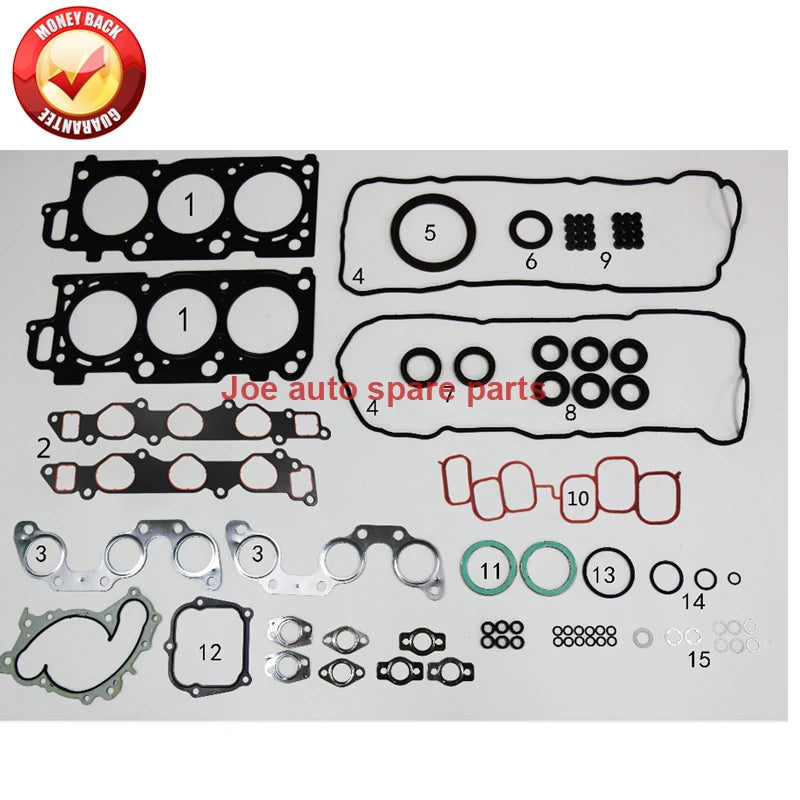 3MZ 3MZFE Engine Full gasket SET kit for Toyota CAMRY KLUGER SIENNA Lexus RX ES 330 RX300 ES300 3311cc 3.3L 2002-2008