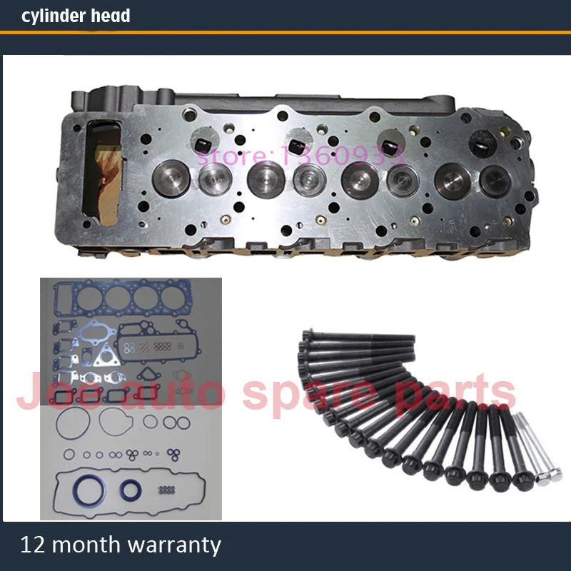 4m40T 4040-T complete cylinder head assembly for Pajero GLX Pajero GLS Montero GLX Montero GLS Canter 2.8 with full gsket bolt