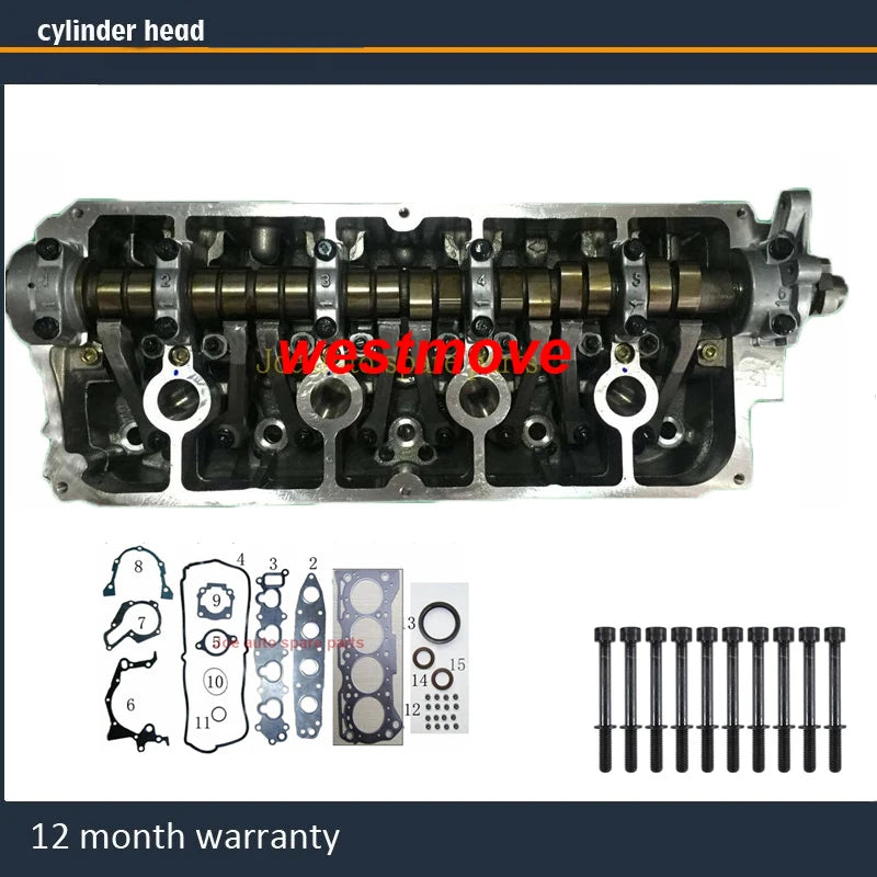 G16B cylinder head assembly ASSY for Suzuki Baleno Swift Escudo Vitara Sidekick X-90 Esteem  Grand Vitara 1.6L full gasket bolt