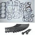 2LT 2L-T Engine Full gasket set kit cylinder head bolt nuts screw for Toyota Land Cruiser/4Runner/Hilux/Hiace/Mark 2446CC 2.4TD