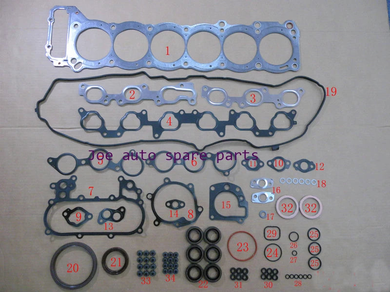1FZ 1FZFE Engine complete Full Gasket Set kit for Toyota LAND CRUISER / BUNDERA /100  4.5L 4477CC 1992-2006 10089700 11115-66031