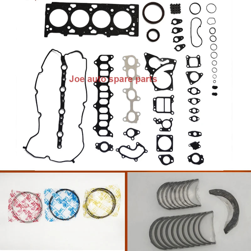 1GD 1GDFTV  Full gasket  kit crankshaft connecting rod bearing piston ring for Toyota Land Cruiser Prado 150 Fortuner HiAce 2.8L