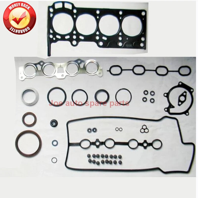 1SZ 1SZFE Engine Full gasket set kit for Toyota YARIS / VITZ  ECHO Hatchback 1.0L 16V 99-05 50176800 04111-23040 04111-23050