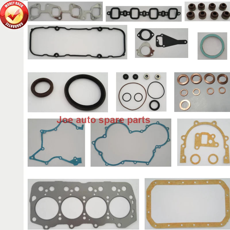 1DZ Engine Full gasket set kit for Toyota Forklift Tug 2486cc 2.5L  50178200 04111-40320 04111 40320  0411140320