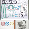 Engine Full gasket set kit crankshaft connecting rod bearing piston ring for Mitsubishi S6S