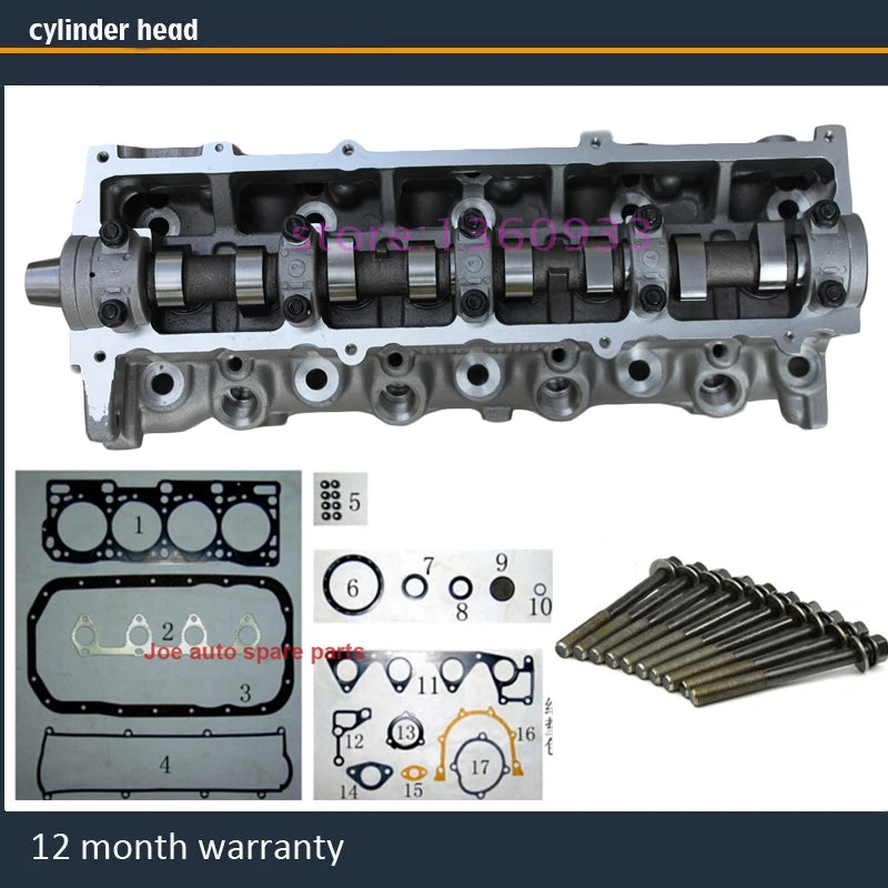 R2 complete cylinder head R26310100H R26310100J R2Y410103A 908740K HL0067  for Ford MAZDA SUZUKI 2.0L 2.2L with full gasket bolt
