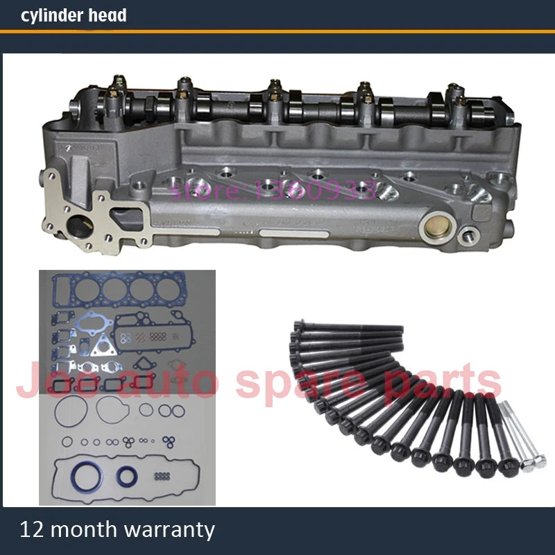 4m40T 4040-T complete cylinder head assembly for Pajero GLX Pajero GLS Montero GLX Montero GLS Canter 2.8 with full gsket bolt