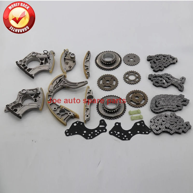 BAR BVJ BSM BUJ CAUA Engine Timing Chain Tensioner Kit for VW Touareg Audi Q7 A6 A8 S5 S8 4.2L 5.2L FSI V8 V10 DOHC
