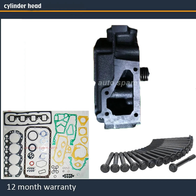 TD25 TD25TI 8v complete Cylinder head assembly for Nissan Urvan Pick up Cabstar D22 King cab Frontier 2.5L with full gasket bolt