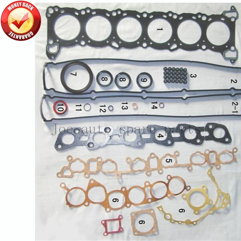 RB20D Engine Full gasket set kit for Nissan Cefiro CA31 10101-72L27 1010172L27