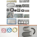complete repair Overhaul engine full gasket set kit crankshaft connecting rod bearing piston ring for Kubota engine: V1903