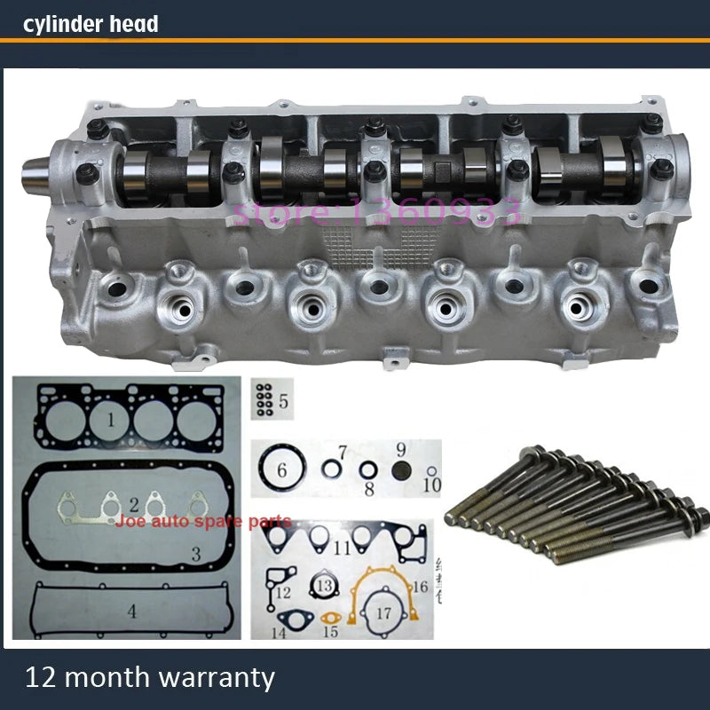 R2 complete cylinder head R26310100H R26310100J R2Y410103A 908740K HL0067  for Ford MAZDA SUZUKI 2.0L 2.2L with full gasket bolt