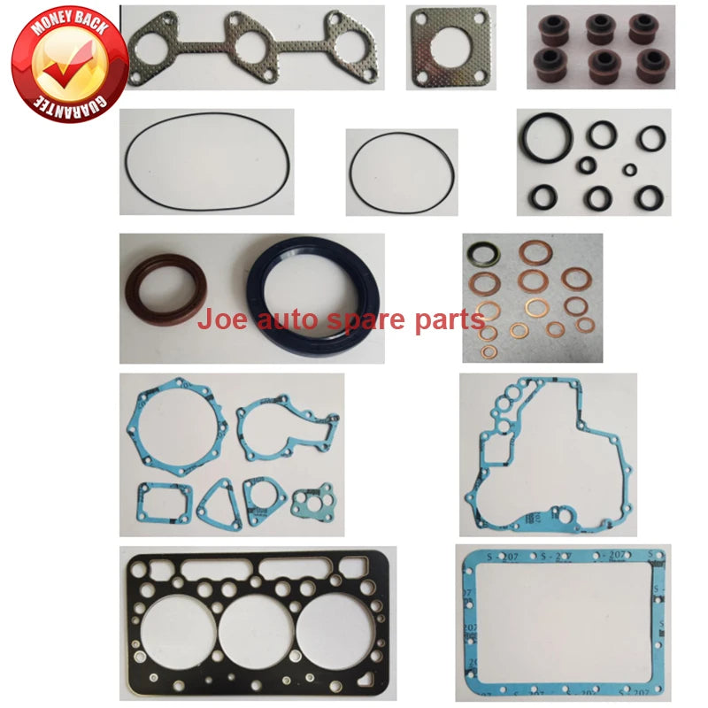 complete Engine Full gasket set kit for Kubota engine: D722    07916-29475 0791629475 07916 29475
