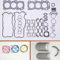 VQ30DE 2987cc Engine Full gasket set kit crankshaft connecting rod bearing piston ring for Nissan Maxima Infiniti I30 A33 3.0L